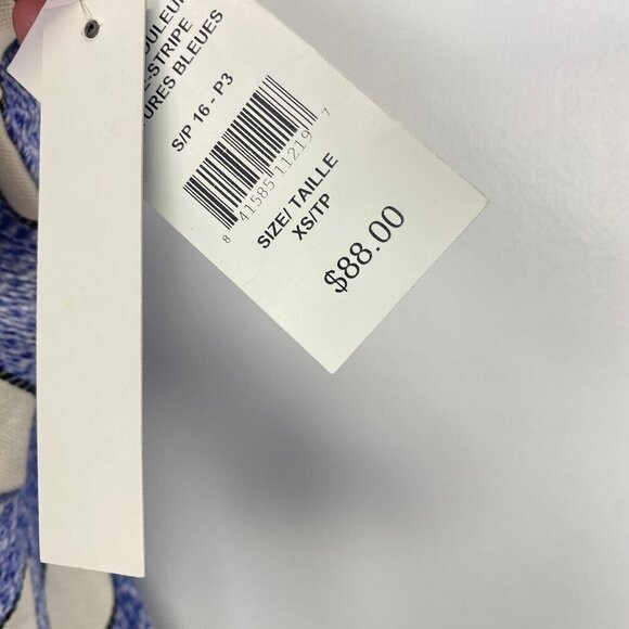 NWT Design Lab Blue and White Striped Dress - Picture 5 of 7